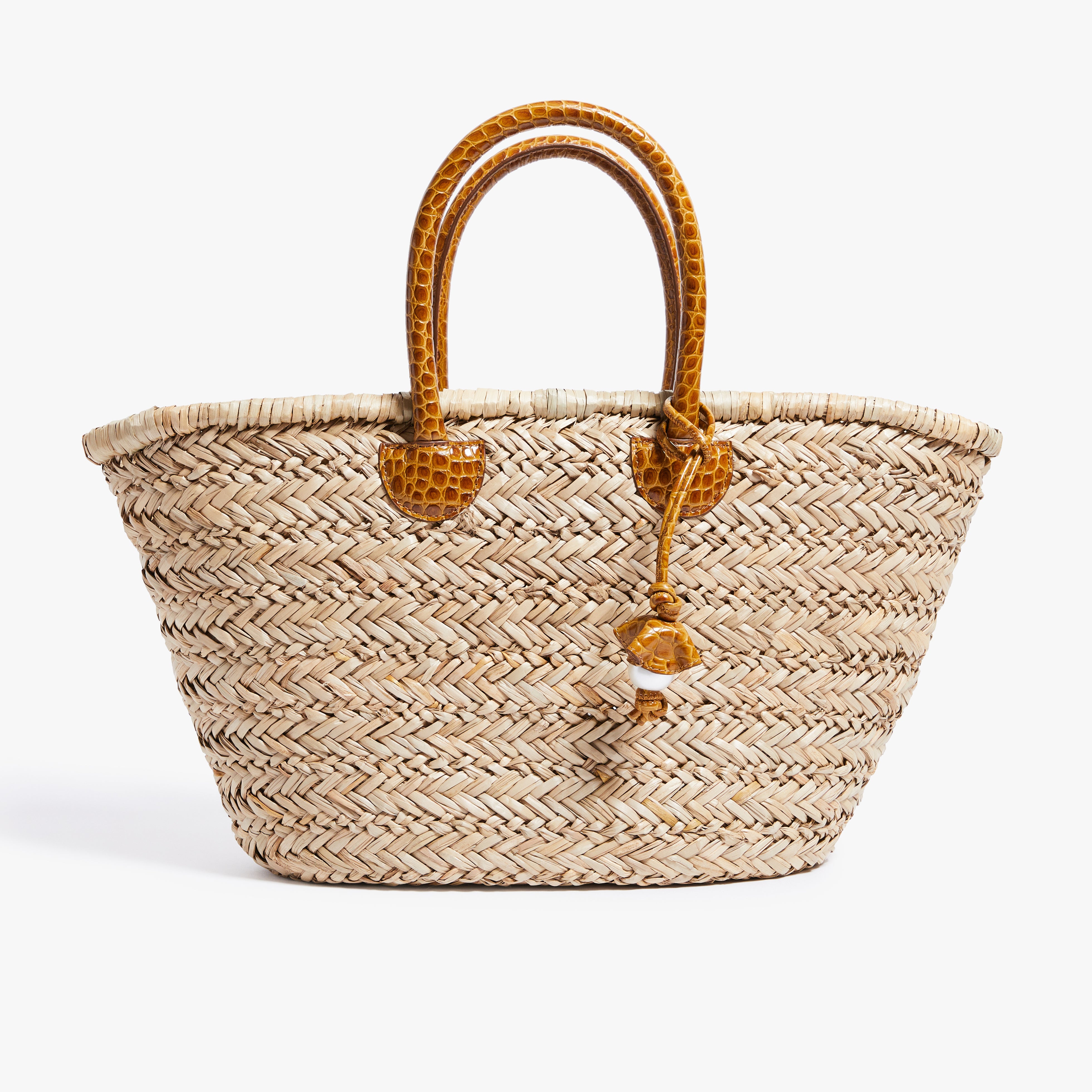 The Beach and Town Tote Cognac – Pamela Munson