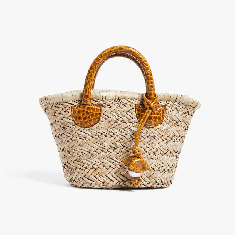 The Petite Beach and Town Tote Cognac