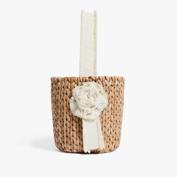 Petite Isla Bahia Basket Fleur Ivory