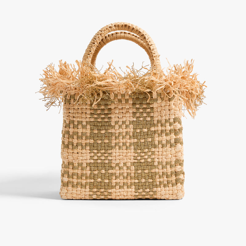 Check Mate Mini Brushed Gold