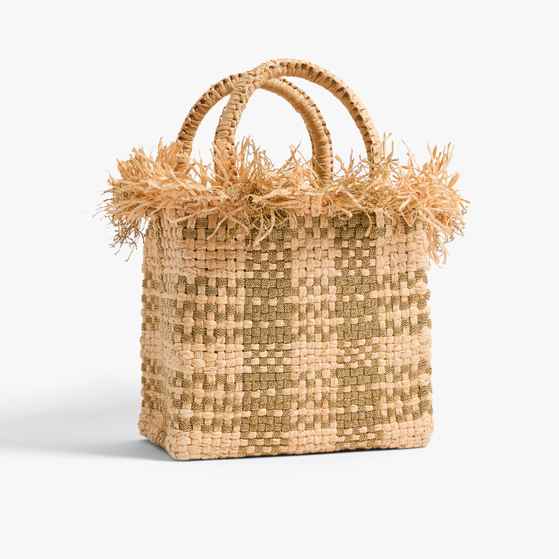 Check Mate Mini Brushed Gold