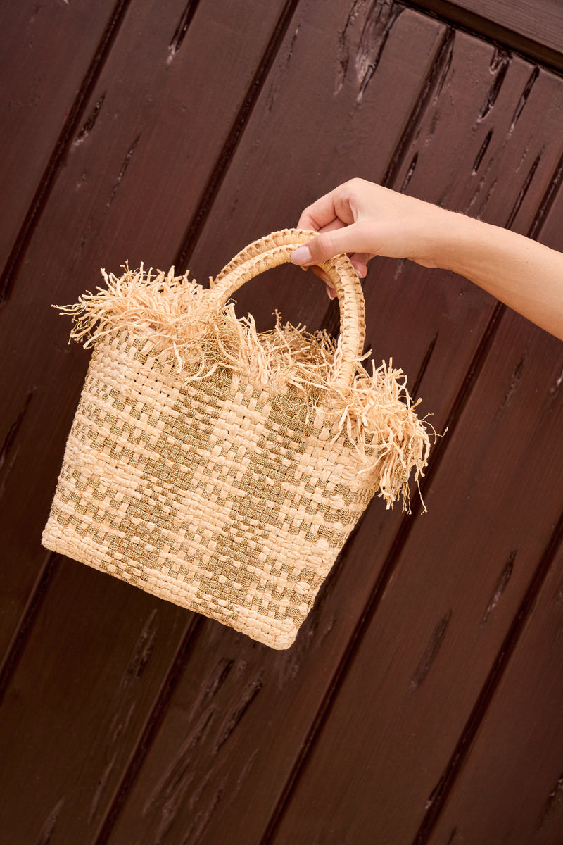 Check Mate Mini Brushed Gold