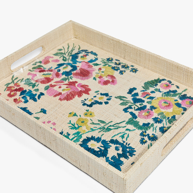 D. Porthault x Pamela Munson - New York Mille Fleurs Tray