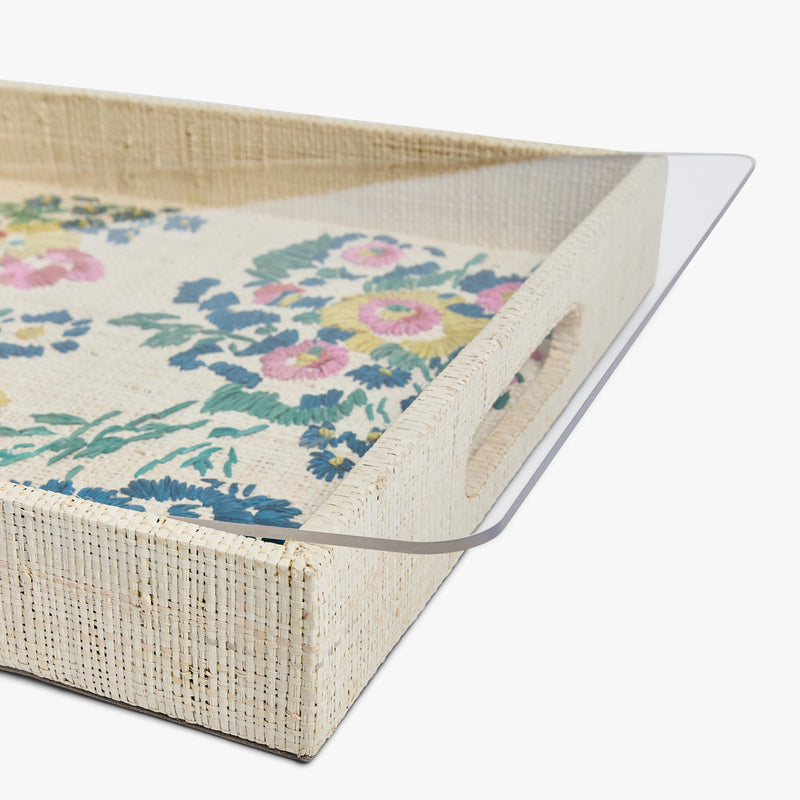 D. Porthault x Pamela Munson - New York Mille Fleurs Tray