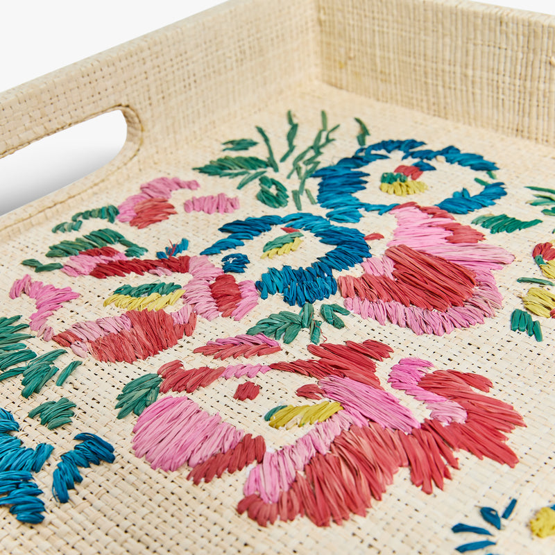 D. Porthault x Pamela Munson - New York Mille Fleurs Tray