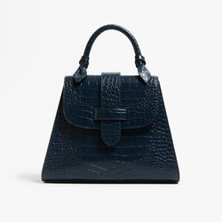 The Lady Bag Leather Navy