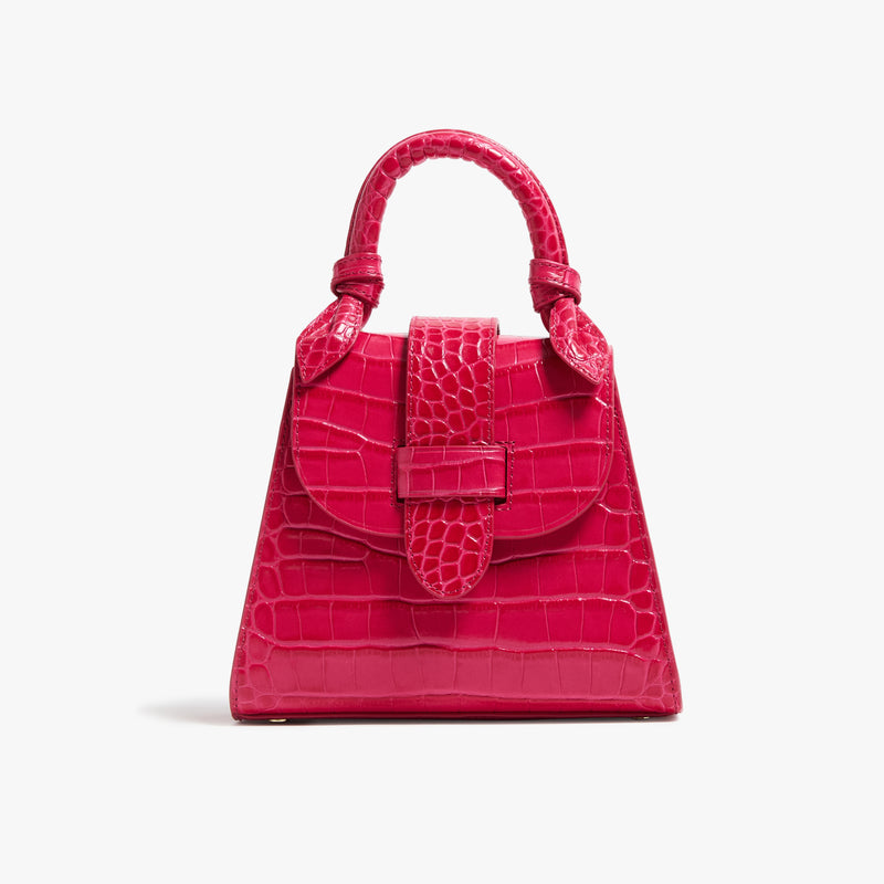 The Petite Lady Bag Leather Hibiscus