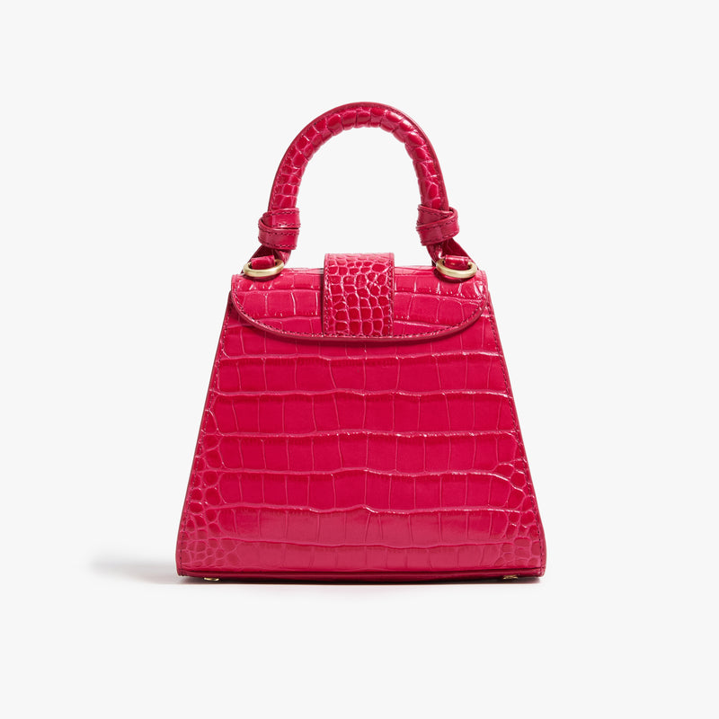 The Petite Lady Bag Leather Hibiscus