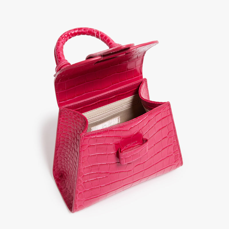 The Petite Lady Bag Leather Hibiscus