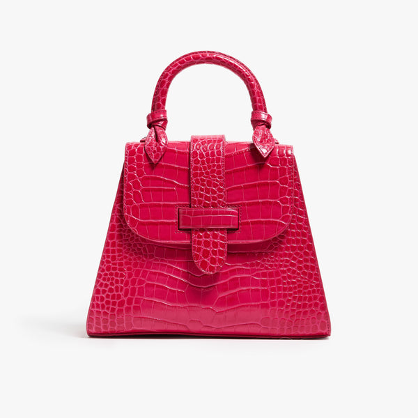 The Lady Bag Leather Hibiscus