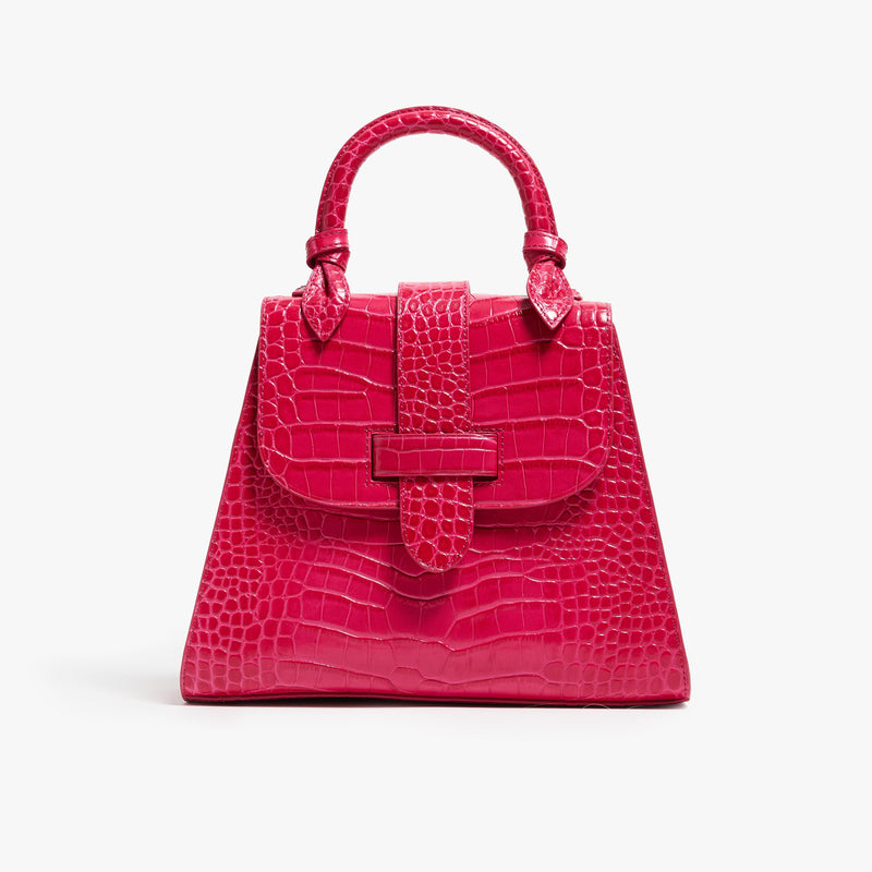 The Lady Bag Leather Hibiscus