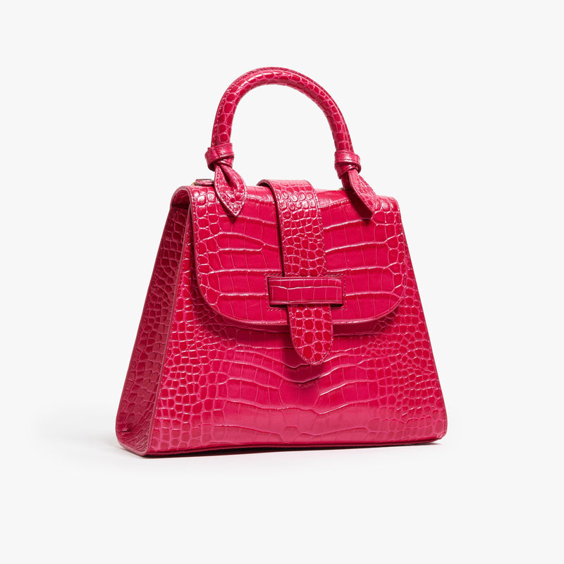 The Lady Bag Leather Hibiscus