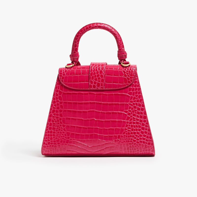 The Lady Bag Leather Hibiscus