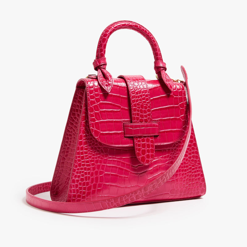 The Lady Bag Leather Hibiscus