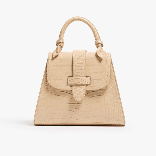 The Lady Bag Leather Sand