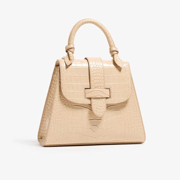 The Lady Bag Leather Sand