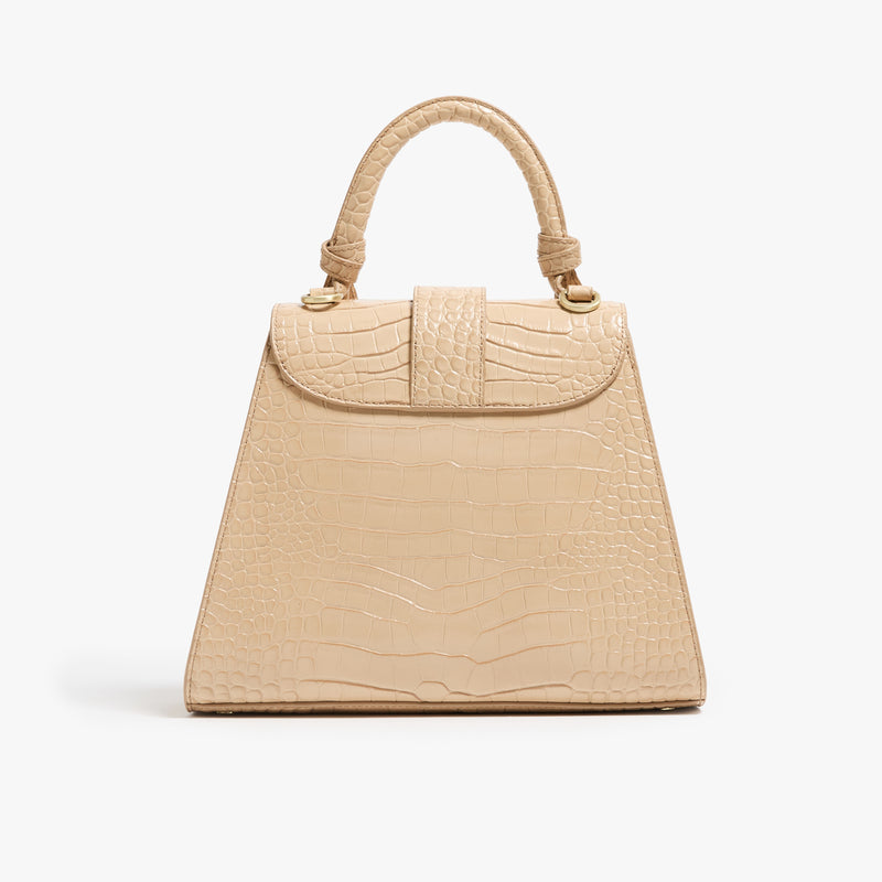 The Lady Bag Leather Sand