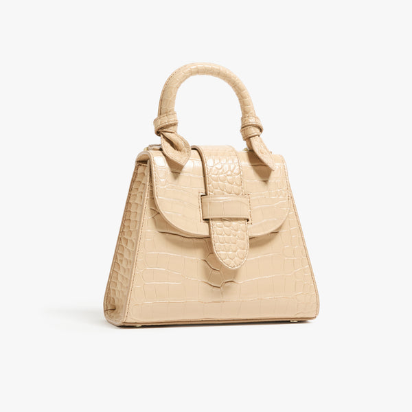 The Petite Lady Bag Leather Sand