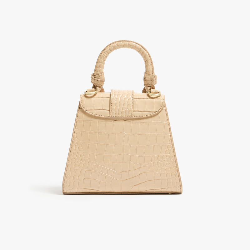 The Petite Lady Bag Leather Sand