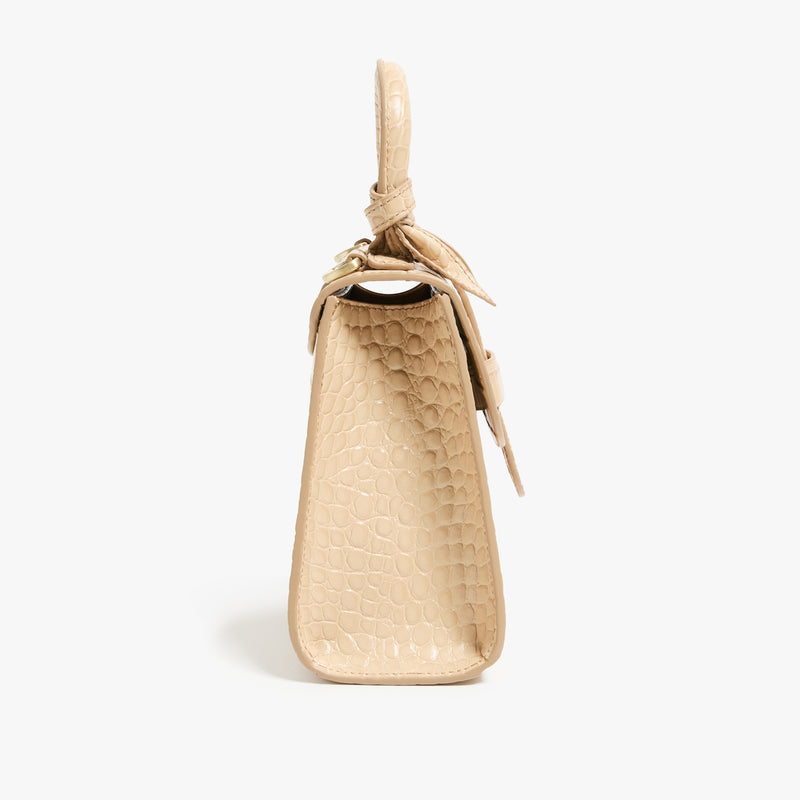 The Petite Lady Bag Leather Sand