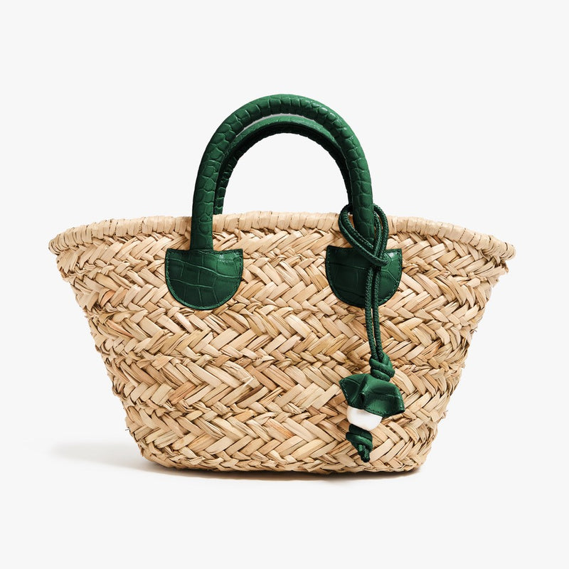 Petite Beach and Town Tote Emerald