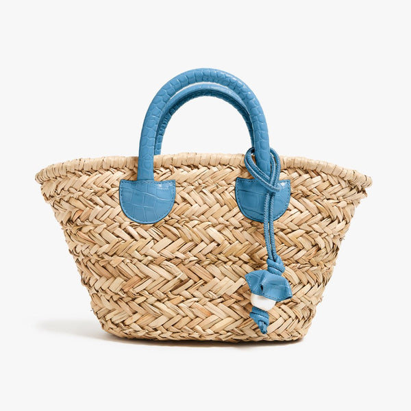 Petite Beach and Town Tote Heritage Blue