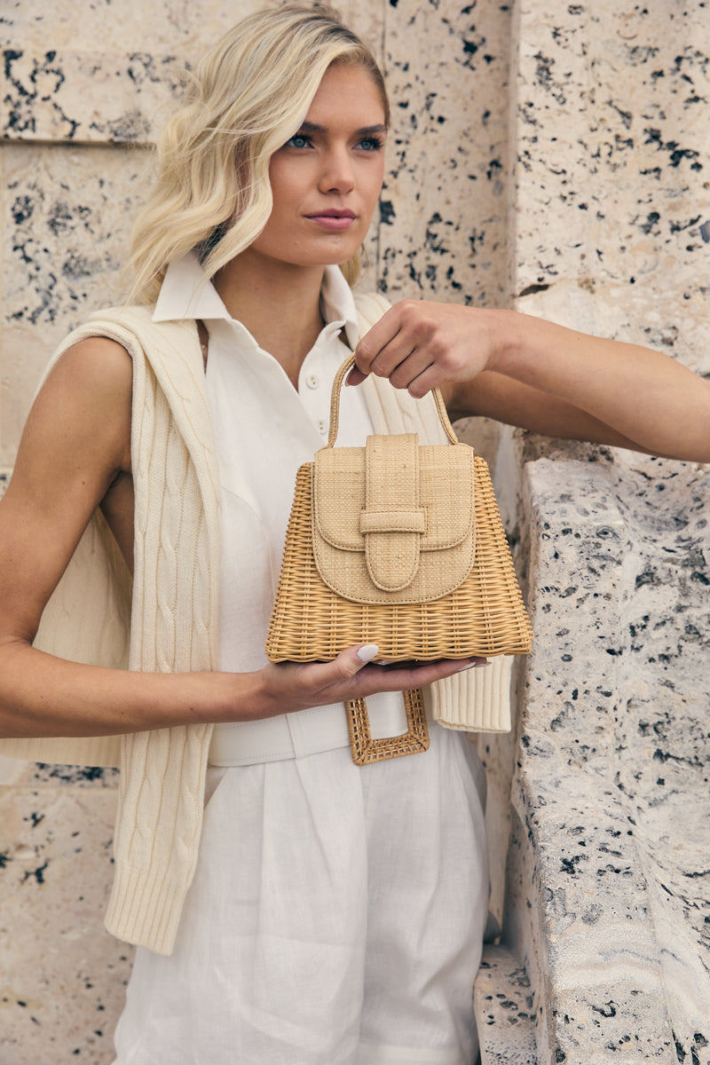 Petite Lady Bag Raffia