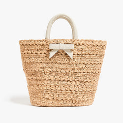 The Bow Tote Off White