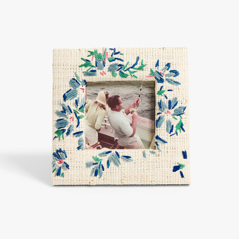 D. Porthault x Pamela Munson - Violettes Frame 4 x 4