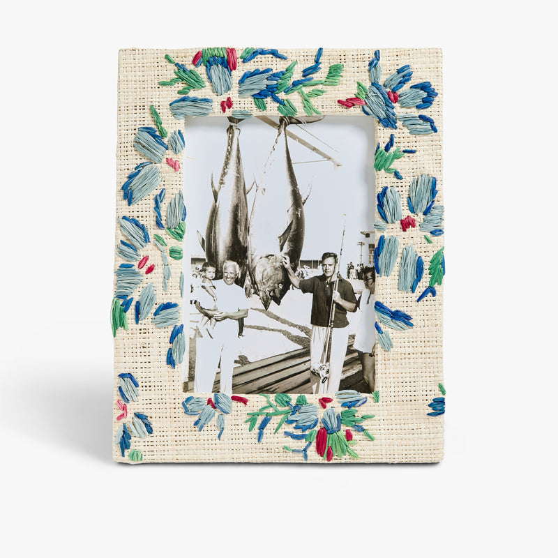 D. Porthault x Pamela Munson - Violettes Frame 5 x 7