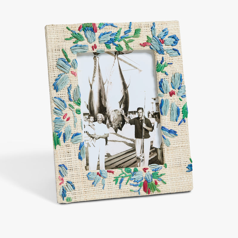 D. Porthault x Pamela Munson - Violettes Frame 5 x 7