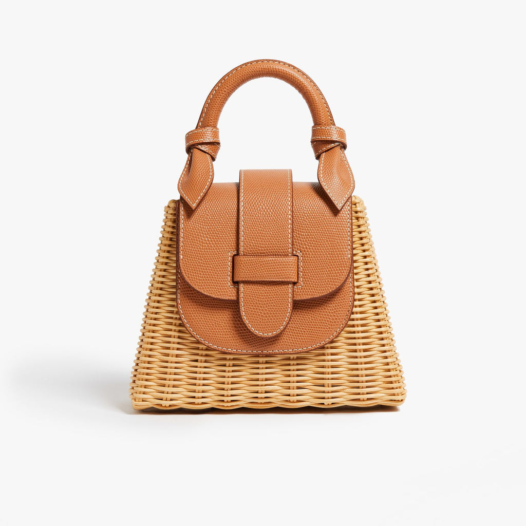 Petite Lady Bag Natural w/Strap – Pamela Munson